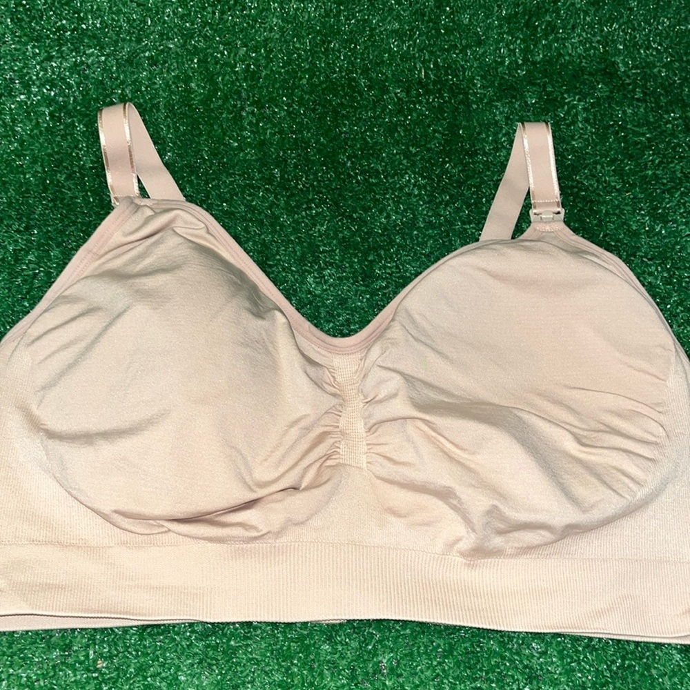 Motherhood Maternity Nursing Bra Tan 2X